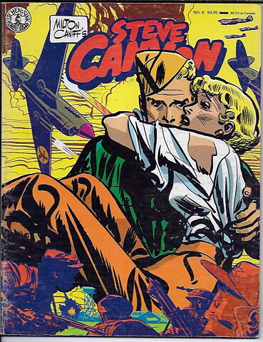 Milton Caniff's Steve Canyon Magazine # 8 FN/VF