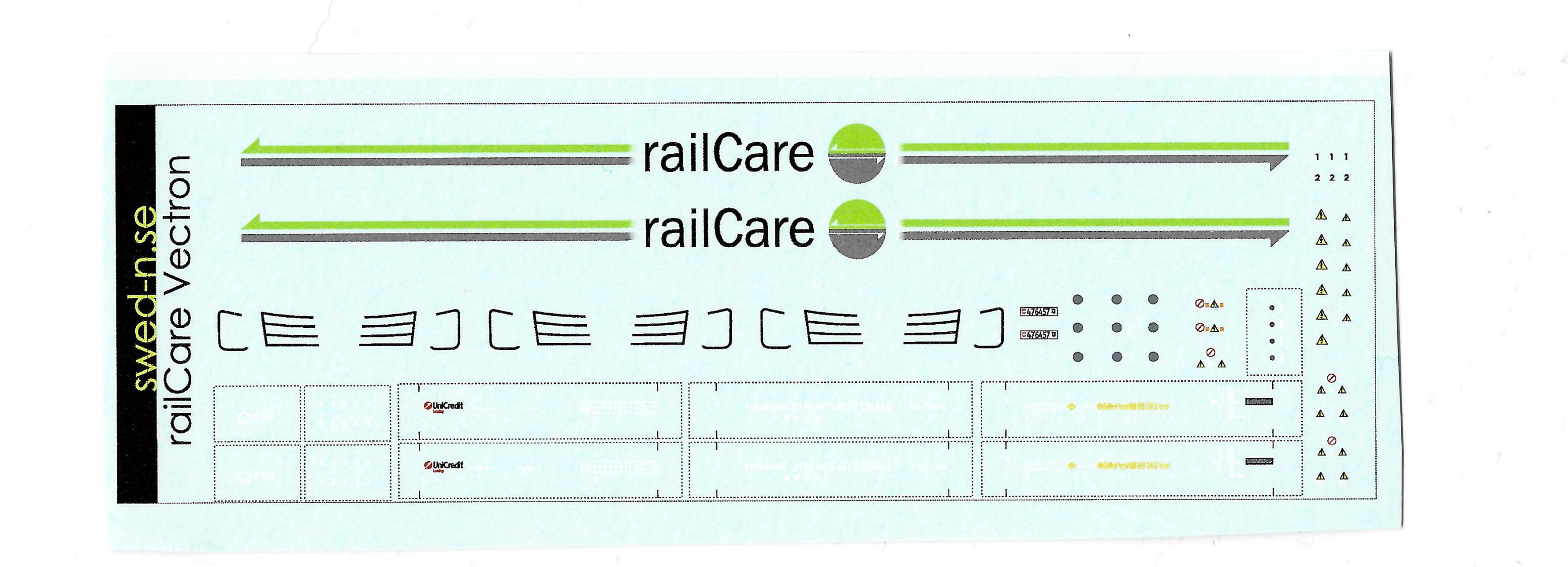 Dekalark Railcare Vectron