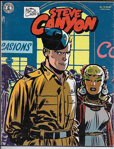 Milton Caniff's Steve Canyon Magazine # 12 VF-