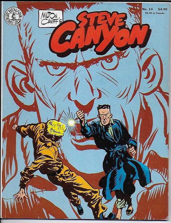 Milton Caniff's Steve Canyon Magazine # 14 FN/VF