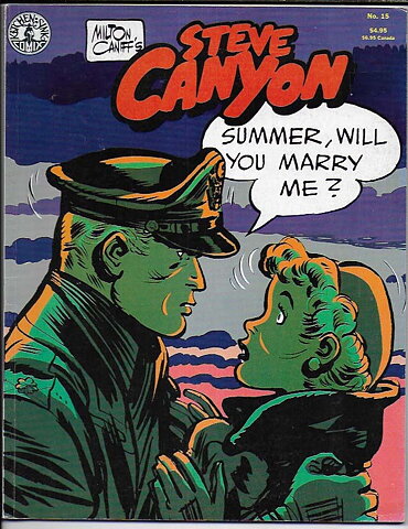 Milton Caniff's Steve Canyon Magazine # 15 FN/VF