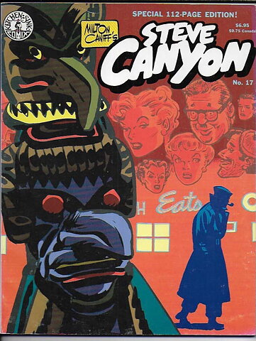 Milton Caniff's Steve Canyon Magazine # 17 VF+