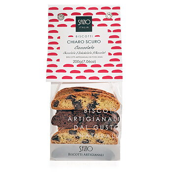 Biscotti Ljus & Mörk Choklad, 200 g italienska mandelskorpor