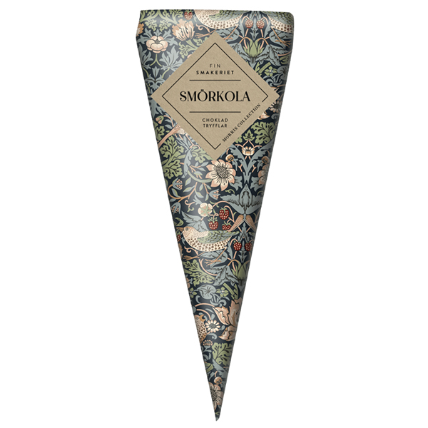 Chokladtryffel Strawberry Thief Smörkola, 100 g