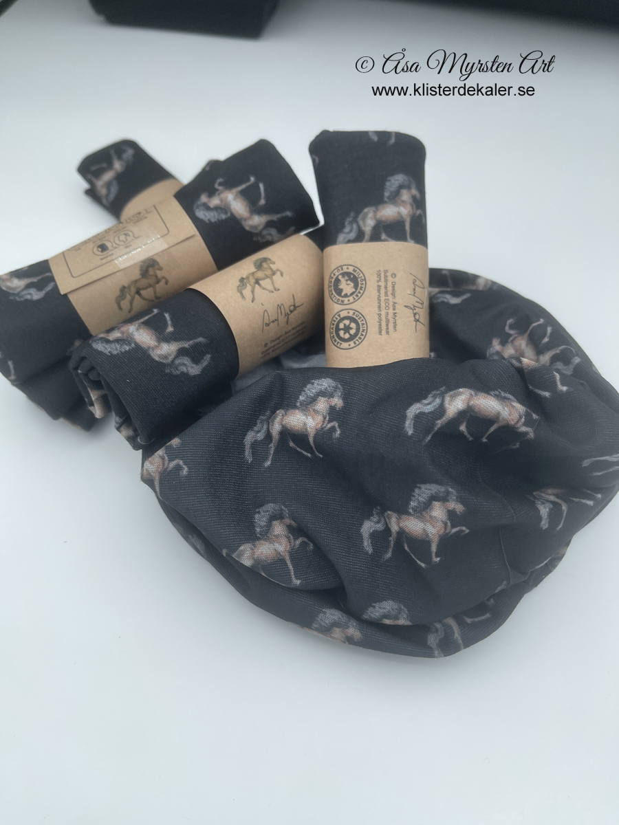 Multiscarf / Halstub Islandshäst Eco - Happy Moments Find a reason to smile - 3