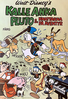 DISNEY – KALLE ANKA PLUTO & KNATTARNA PÅ ÄVENTYR
