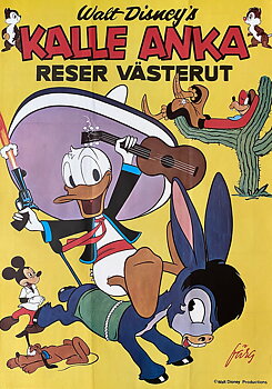 DISNEY – KALLE ANKA RESER VÄSTERUT