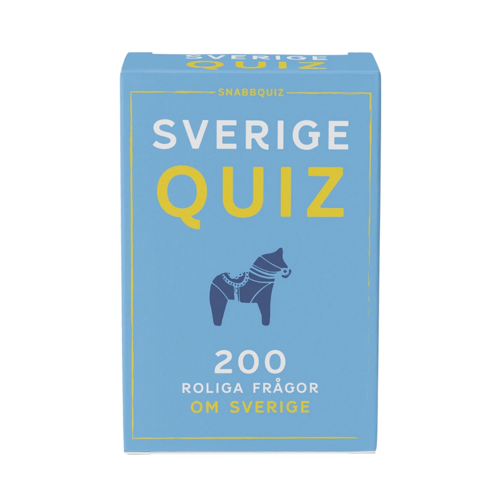 Snabbquiz Sverige Frågesport
