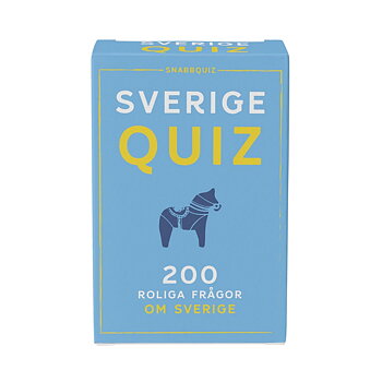 Snabbquiz Sverige Frågesport
