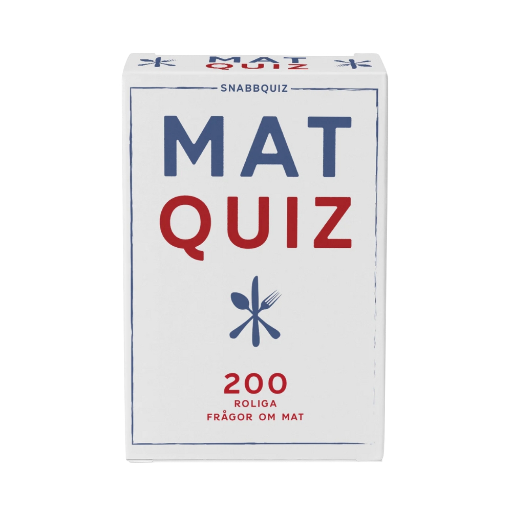 Snabbquiz Mat Frågespel