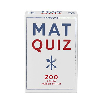 Snabbquiz Mat Frågespel