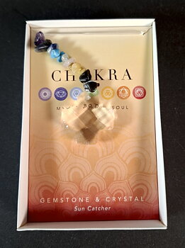 Chakra Glas Prismor, Fascetterad  Kors