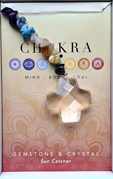 Chakra Glas Prismor, Fascetterad Kors