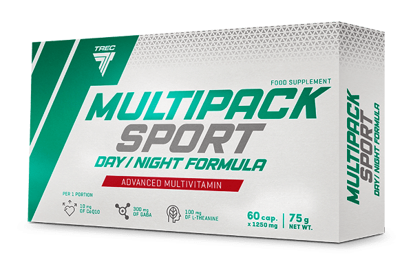 MULTIPACK SPORT – Ett komplex av vitaminer för dagen och natten – 60 kapslar