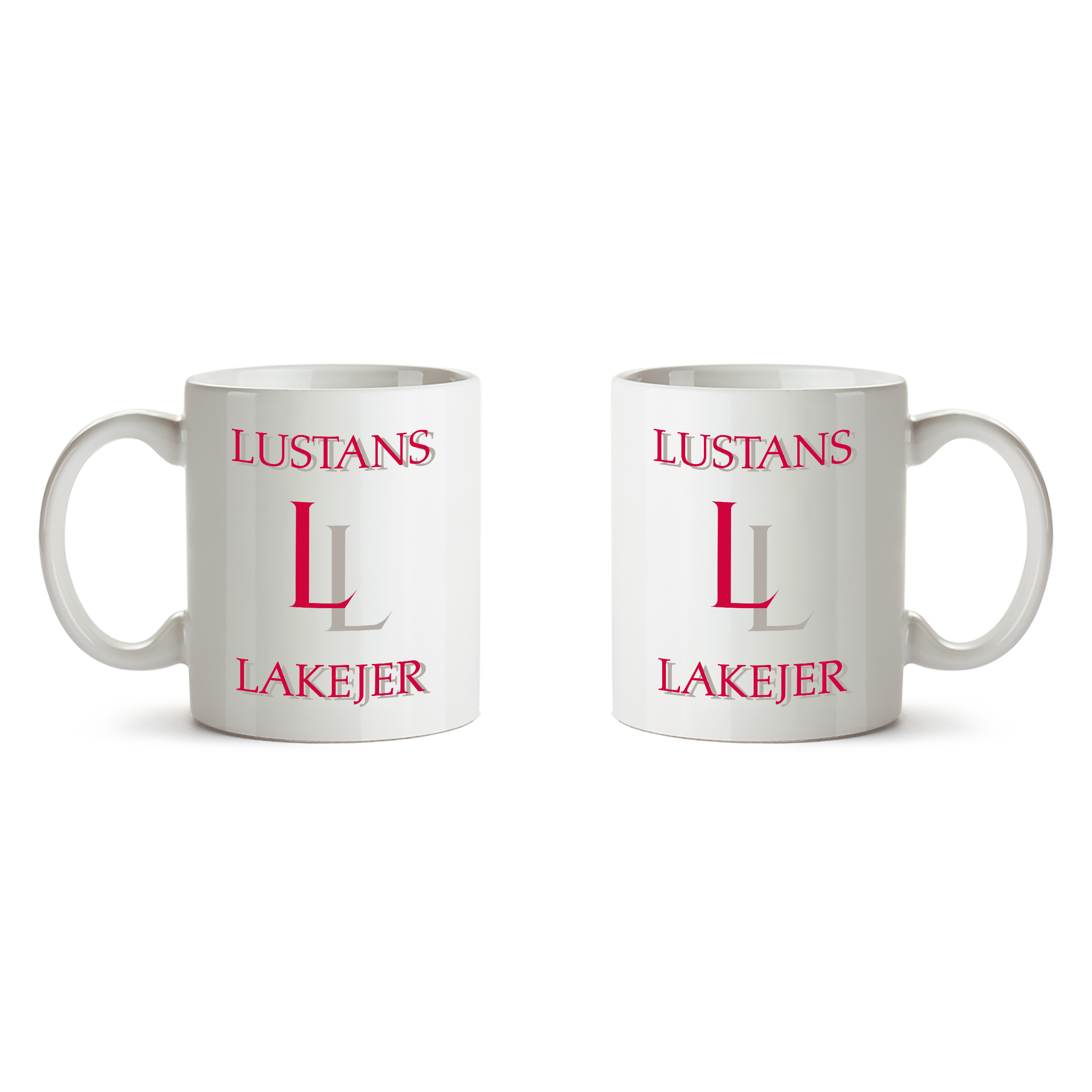 LUSTANS LAKEJER - MUGG, LL 1981 (2-PACK)