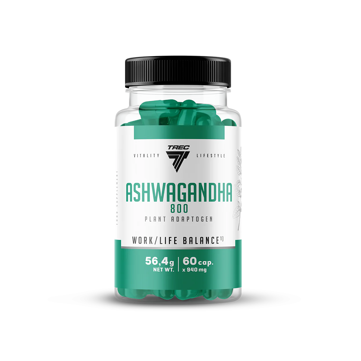 ASHWAGANDHA 800      60caps