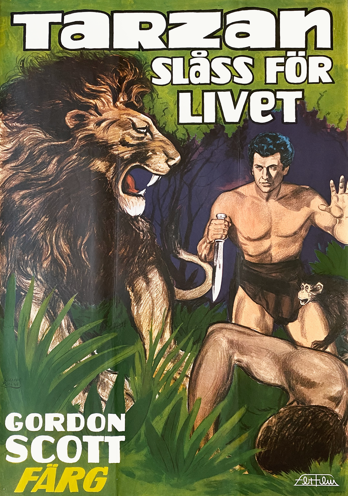 TARZAN SLÅSS FÖR LIVET