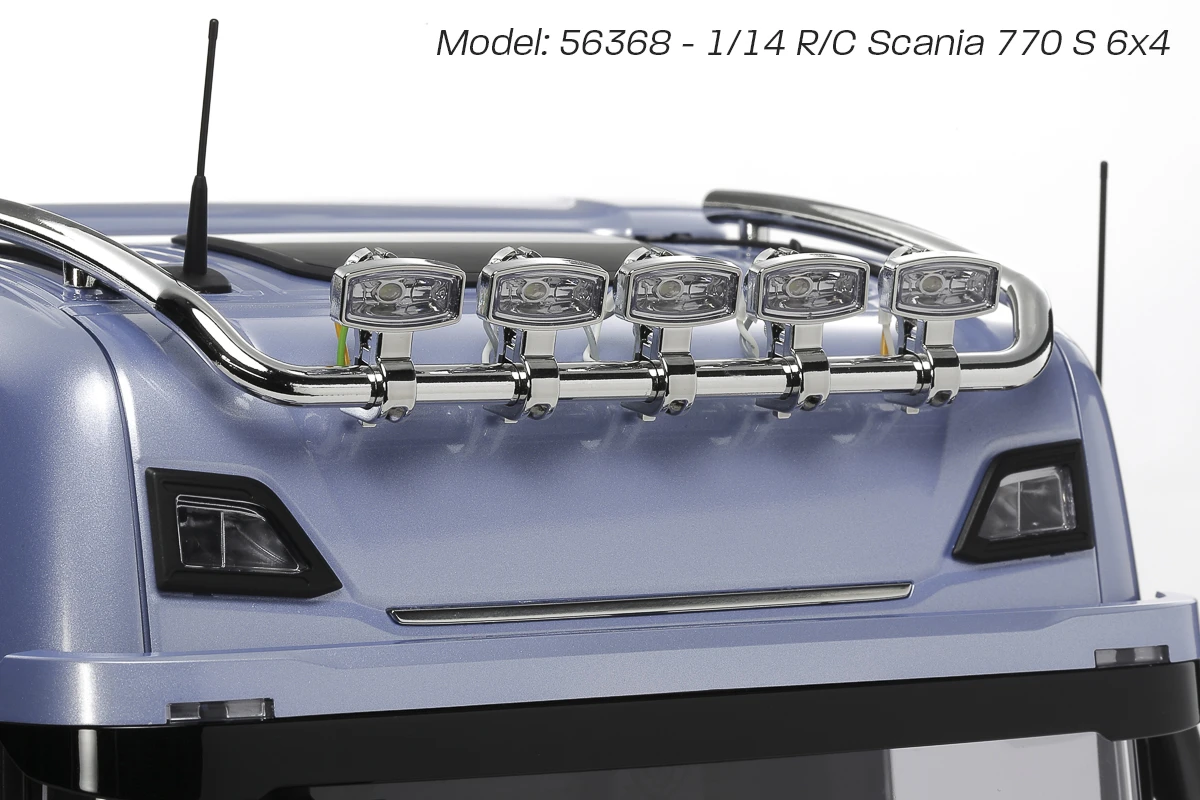TAMIYA 56373 Scania 770 S 6x4 1/14 R/C (Silver Edition)  - 4
