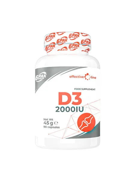 Vitamin D3 2000IU - 90 kaps.