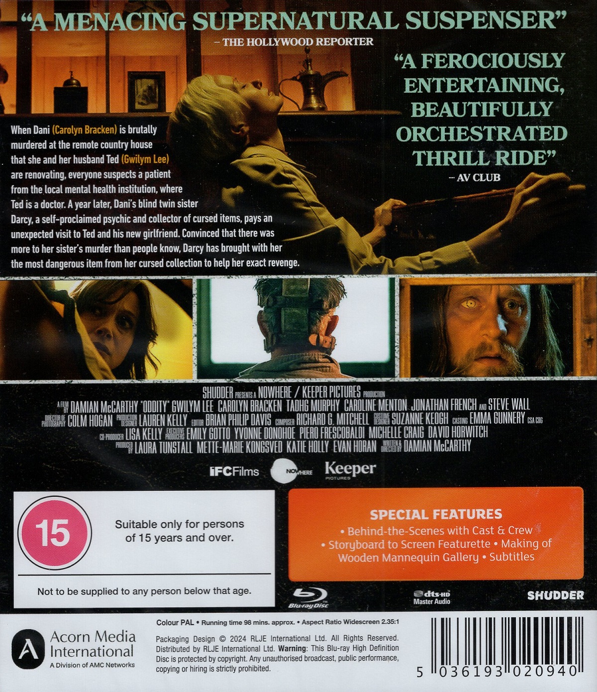 Oddity (ej svensk text) (Blu-ray) - 2