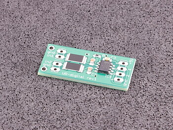 VR to digital converter (VR2DIN) card 2-channel DIY