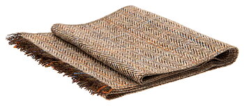 Harris Tweed scarf, camel från CTH Ericson