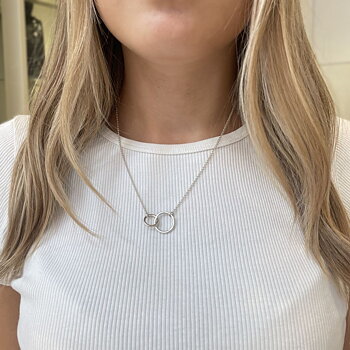 IAMLUND Linked Circles halsband