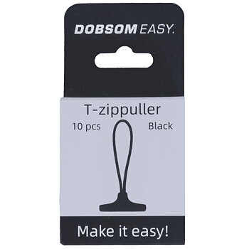 T-ZIPPULLER 10pcs   (BLACK)
