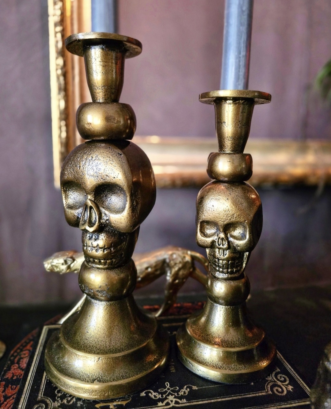 Ljusstake - Skull L - 3