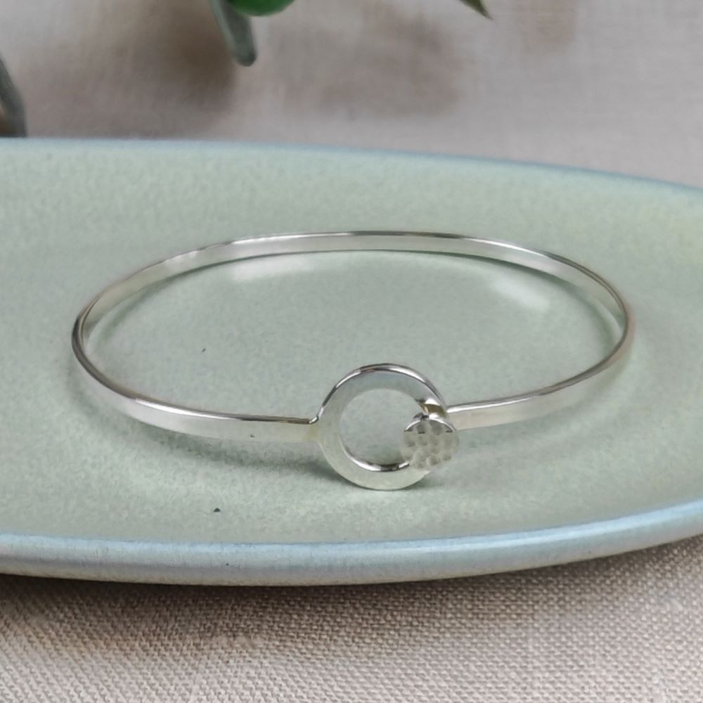 IAMLUND Hammered Disc armring - 3