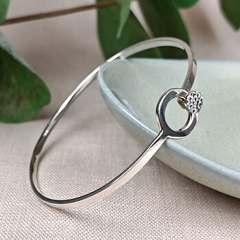 IAMLUND Hammered Disc armring