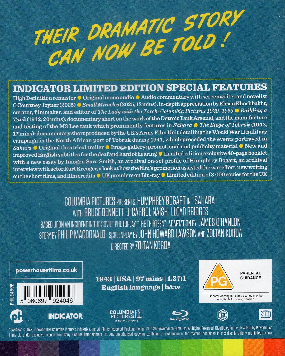 Sahara (Limited Edition) (ej svensk text) (Blu-ray) - 2