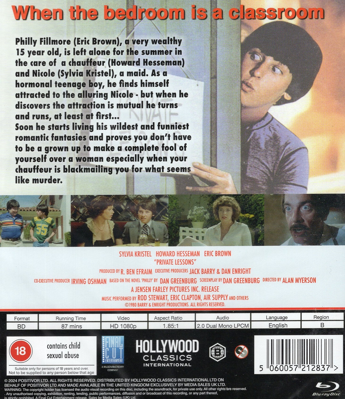 Private Lessons (ej svensk text) (Blu-ray) - 2