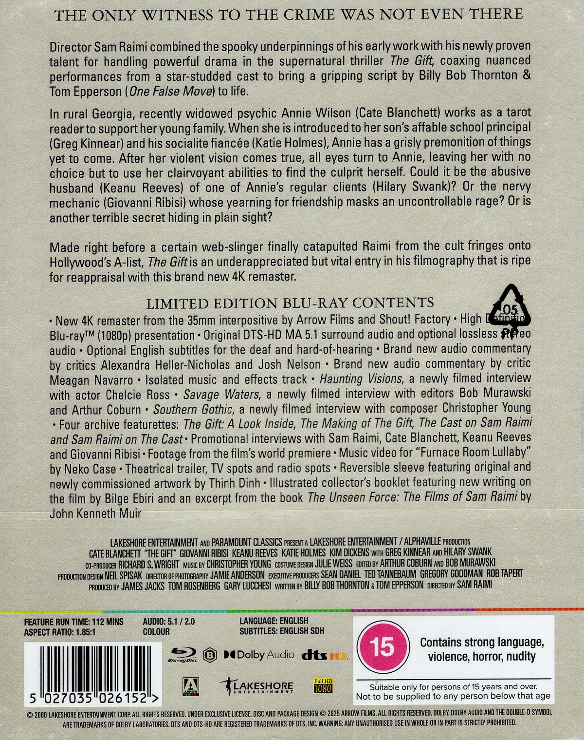 The Gift (Limited Edition) (ej svensk text) (Blu-ray) - 2