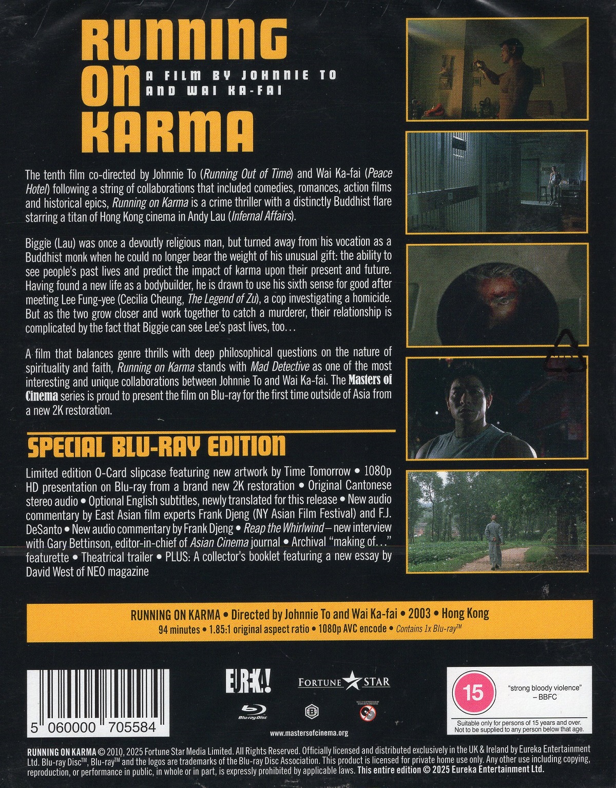 Running On Karma (Limited Edition) (ej svensk text) (Blu-ray) - 2