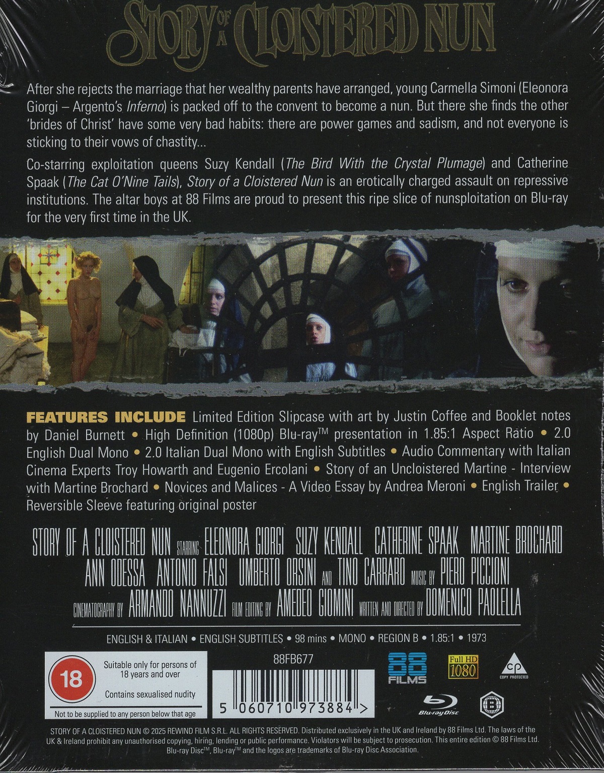 Story of A Cloistered Nun (Limited Edition) (ej svensk text) (Blu-ray) - 2