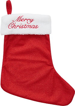 Horse Guard Glitter Christmas Stocking - Red