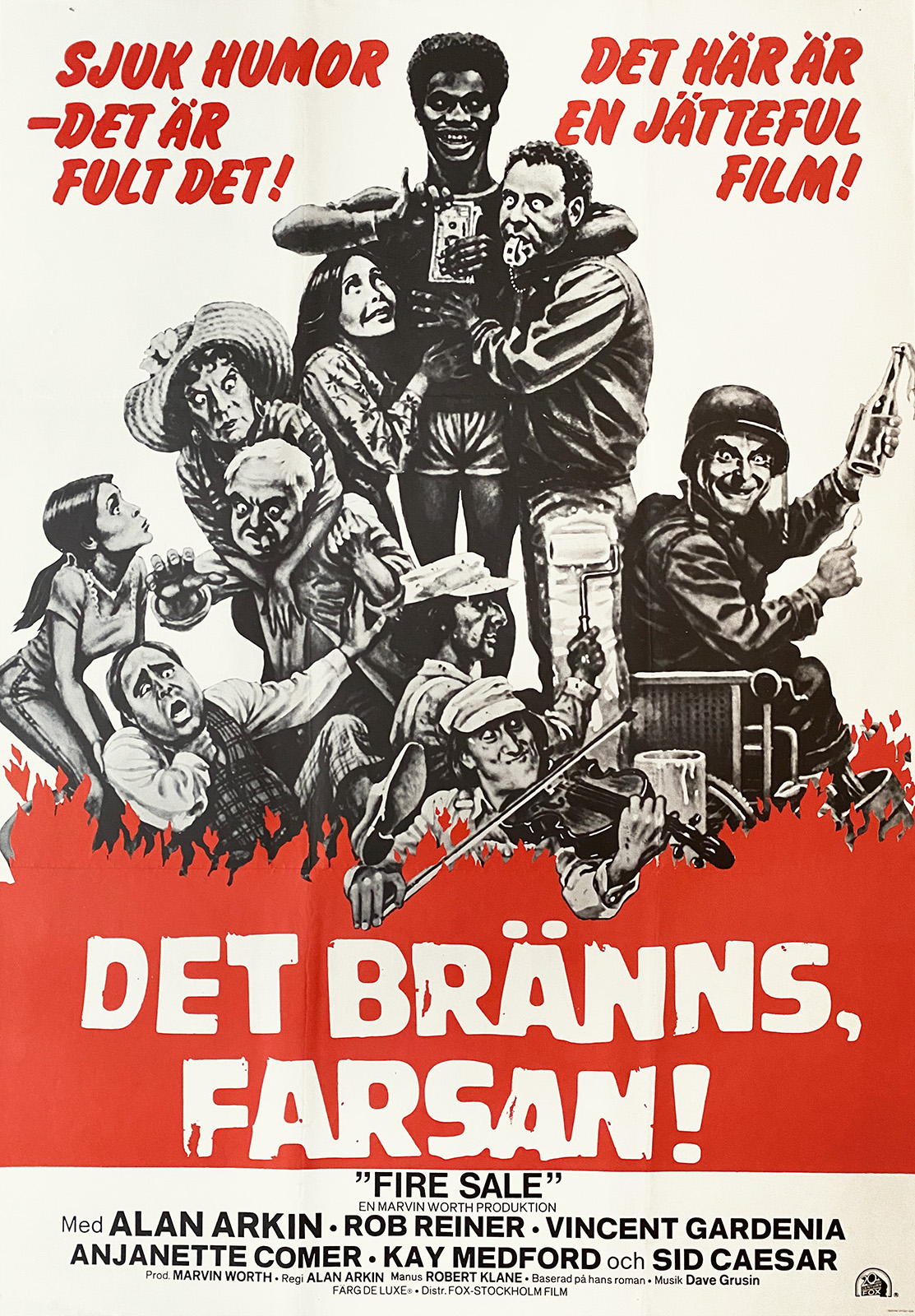 DET BRÄNNS, FARSAN