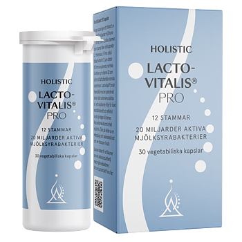 Lactovitalis PRO 30 kapslar, Holistic