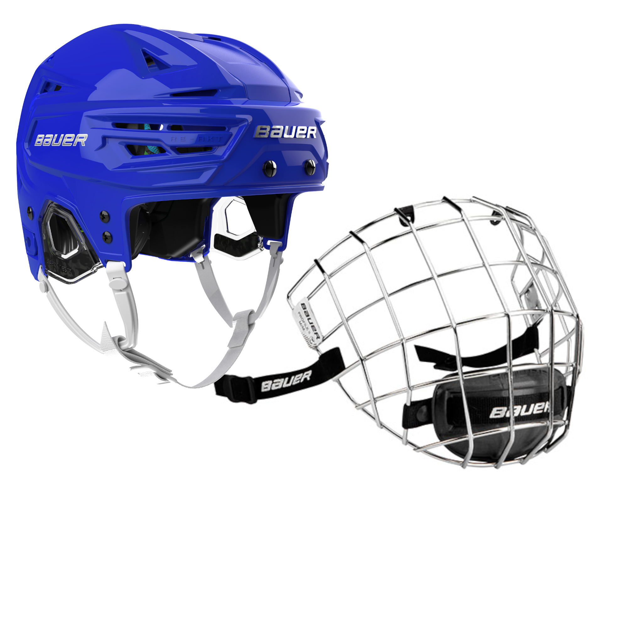 Bauer Re-akt 155 Ishockeyhjälm Combo LIF