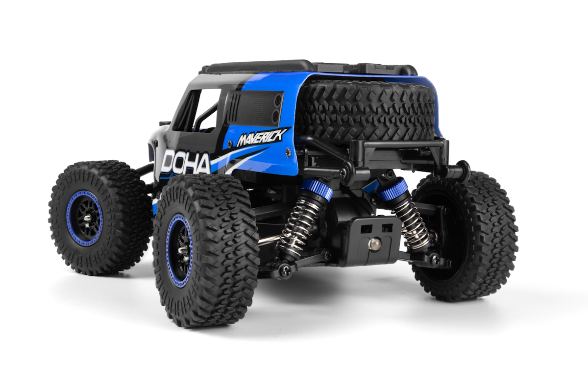 Maverick RC MV150700 Doha 1/20 4WD Electric Truck - Blue - 6