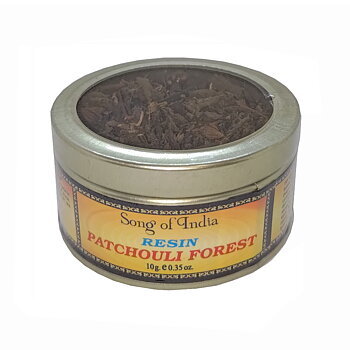 Chips/Resin Rökelse i plåtburk - Patchouli-Forest