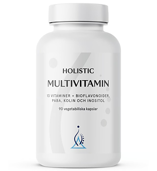 Multivitamin 90 kapslar, Holistic