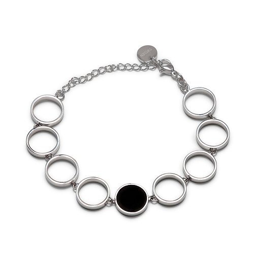 Sägen Luna armband stål