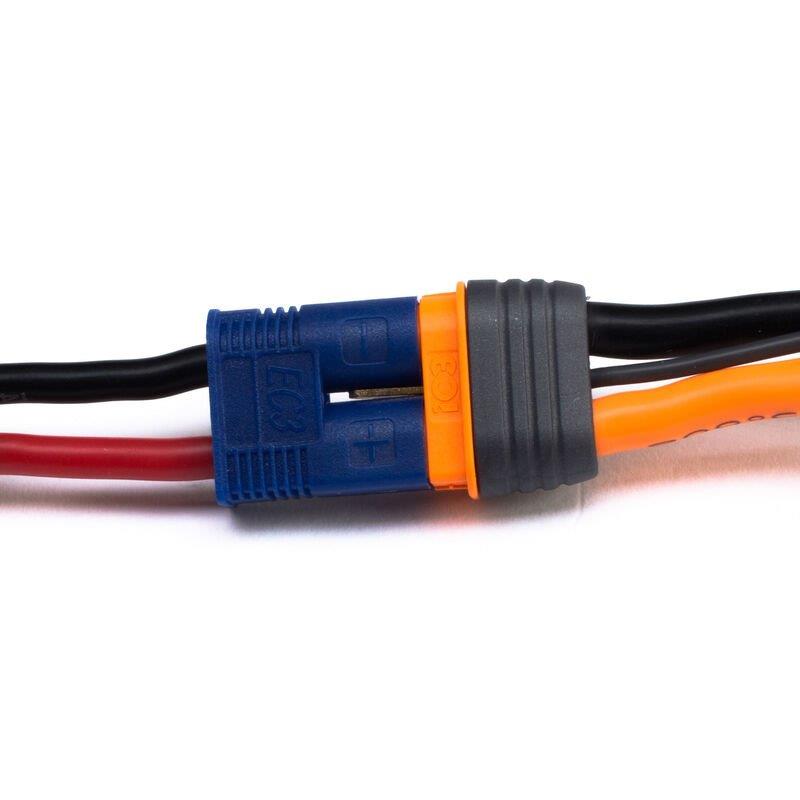Spektrum 7.4V 5000mAh 2S 30C Smart Hardcase LiPo Battery: IC5 - 6