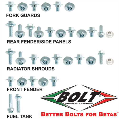 Fästbult plast - Beta RR/RS/RR-S/XTRAINER 13-24 - 2