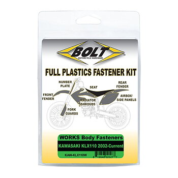 Fästbult plast - KLX 110 02-23