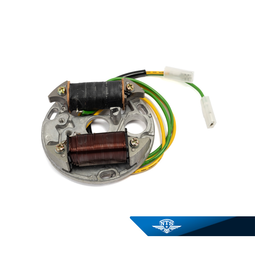 Zündanlage schalterlos rechtsdrehend 12V-43W für Puch Maxi/KTM - 2