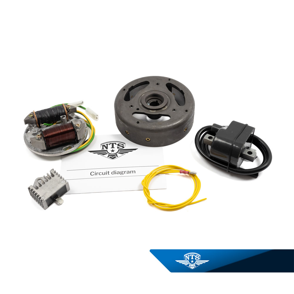 Ignition system switchless 12V-43W for Sachs 50S
