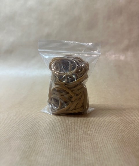 Thick Rubberbands Nude 100 Pack - 2